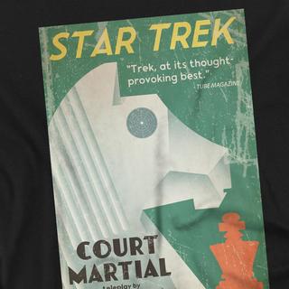 Star Trek The Original Series Episode 20 Court Martial T-Shirt Manches Longues  