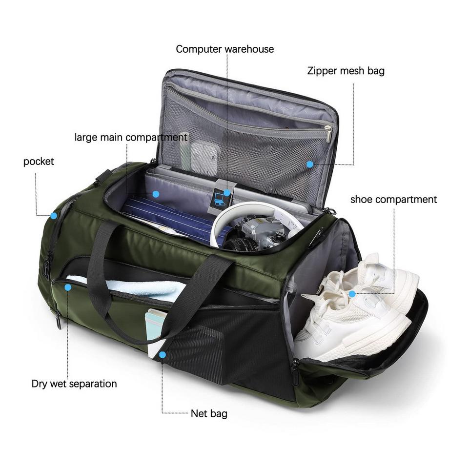 Only-bags.store  Sacs de sport avec compartiment à chaussures 