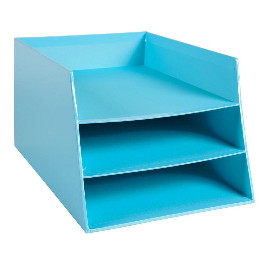 Exacompta Vaschetta portacorrispondenza 3 ripiani AQUAREL - x 4  