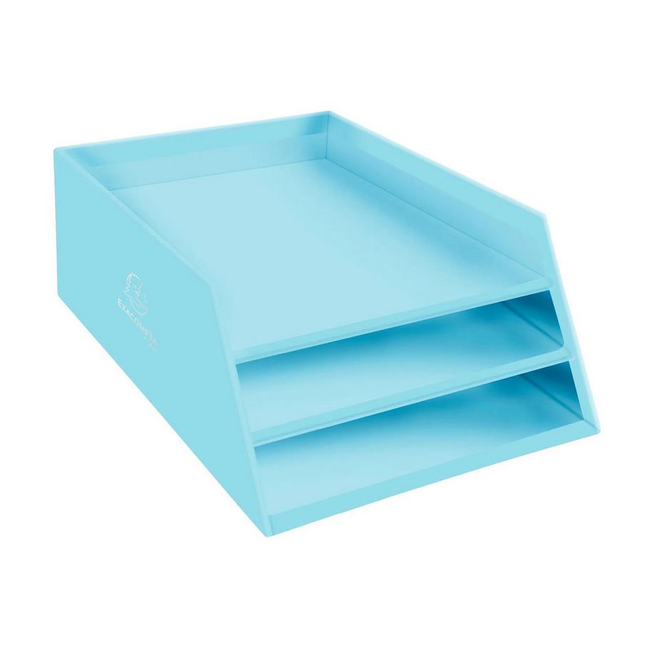 Exacompta Vaschetta portacorrispondenza 3 ripiani AQUAREL - x 4  