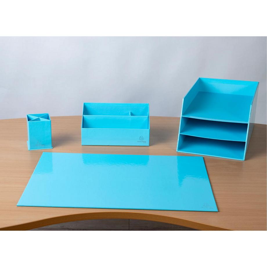 Exacompta Vaschetta portacorrispondenza 3 ripiani AQUAREL - x 4  