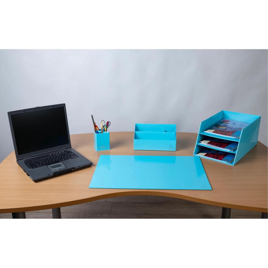 Exacompta Vaschetta portacorrispondenza 3 ripiani AQUAREL - x 4  