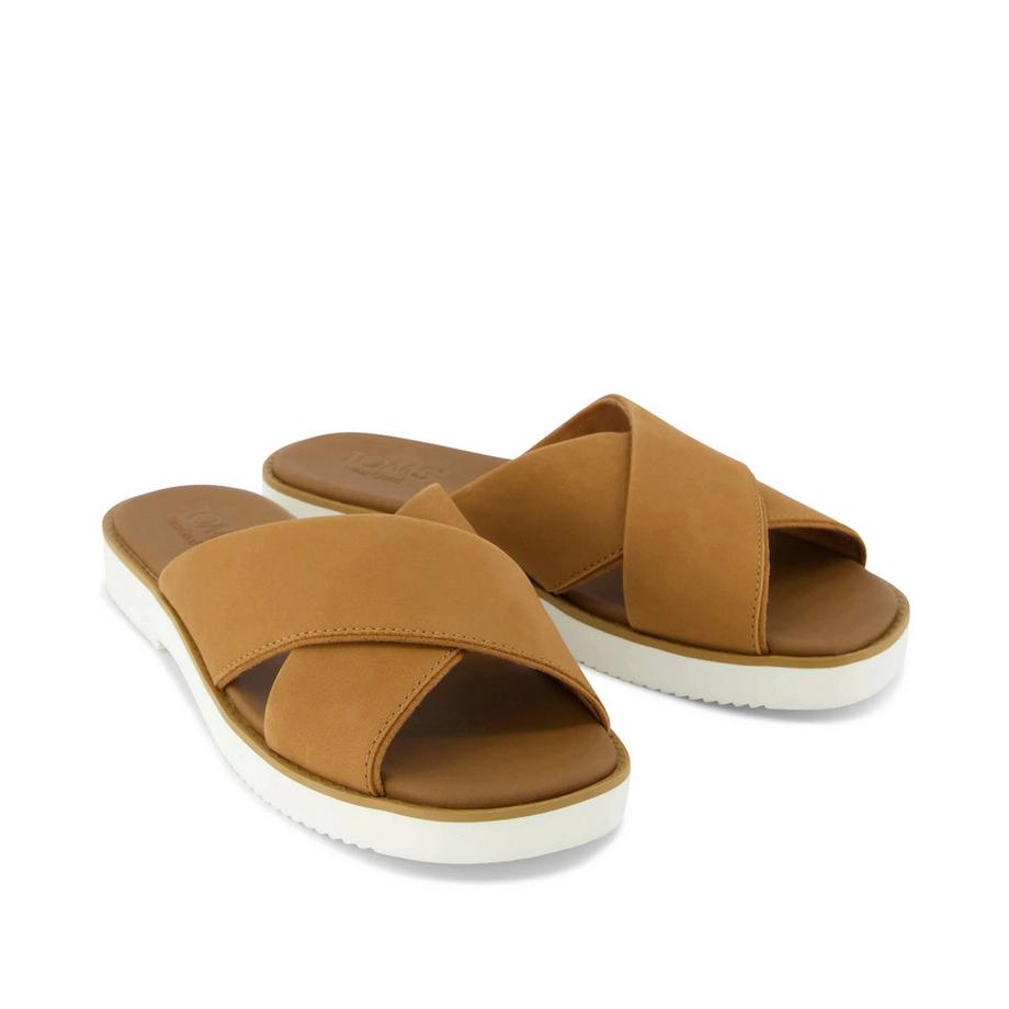 TOMS Sandali slide con cinghie incrociate Mae  