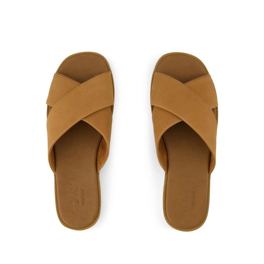 TOMS Sandali slide con cinghie incrociate Mae  