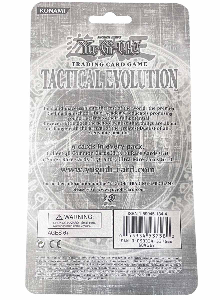 Yu-Gi-Oh!  Tactical Evolution Booster Blister 1st Edition (Sealed) 