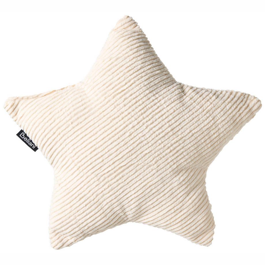 Beliani Dekokissen 3er Set aus Cord  LUNA  