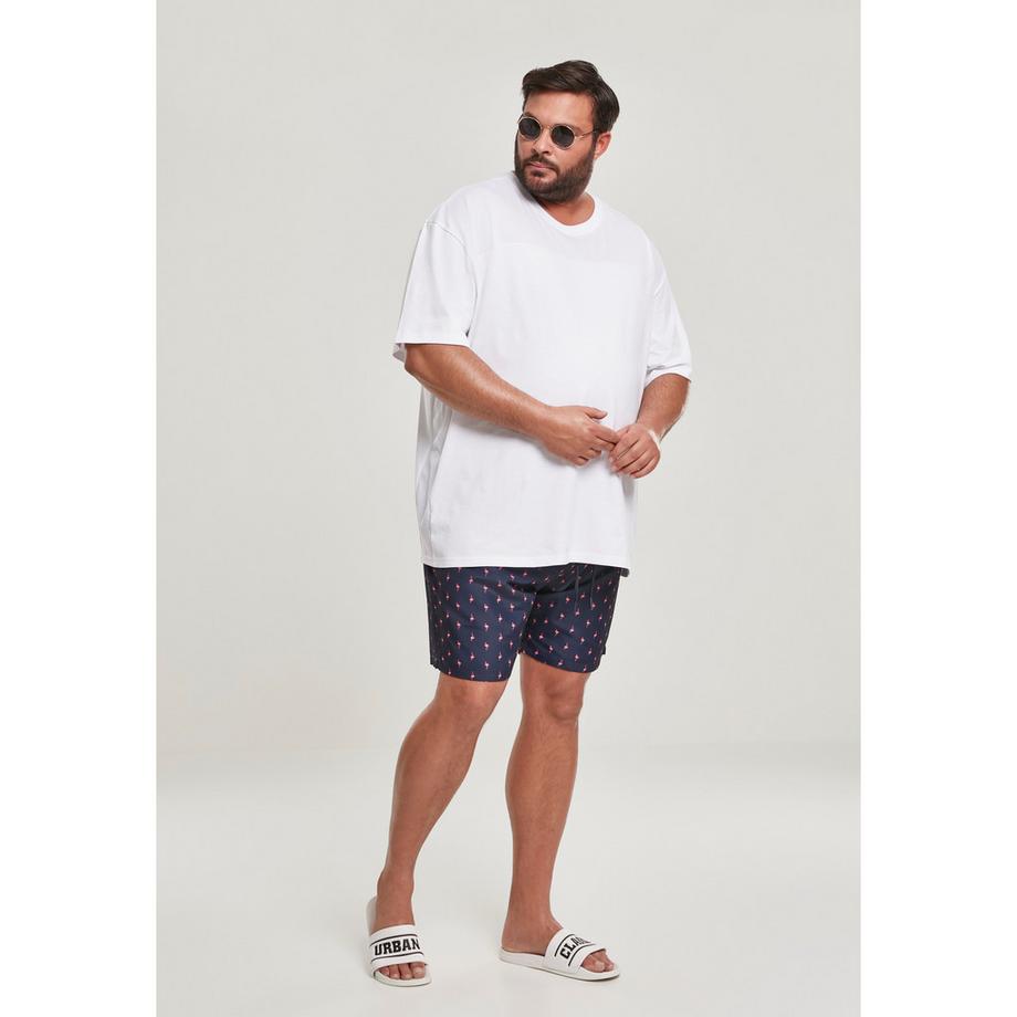 URBAN CLASSICS Basic Muster Badeshorts Grosse Grössen  