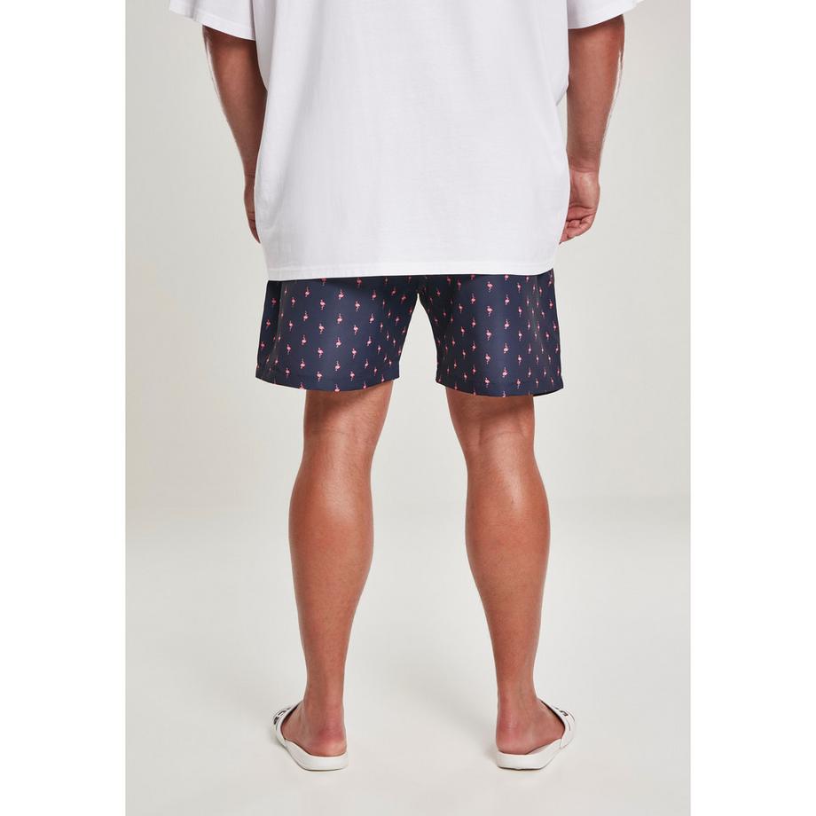 URBAN CLASSICS Basic Muster Badeshorts Grosse Grössen  