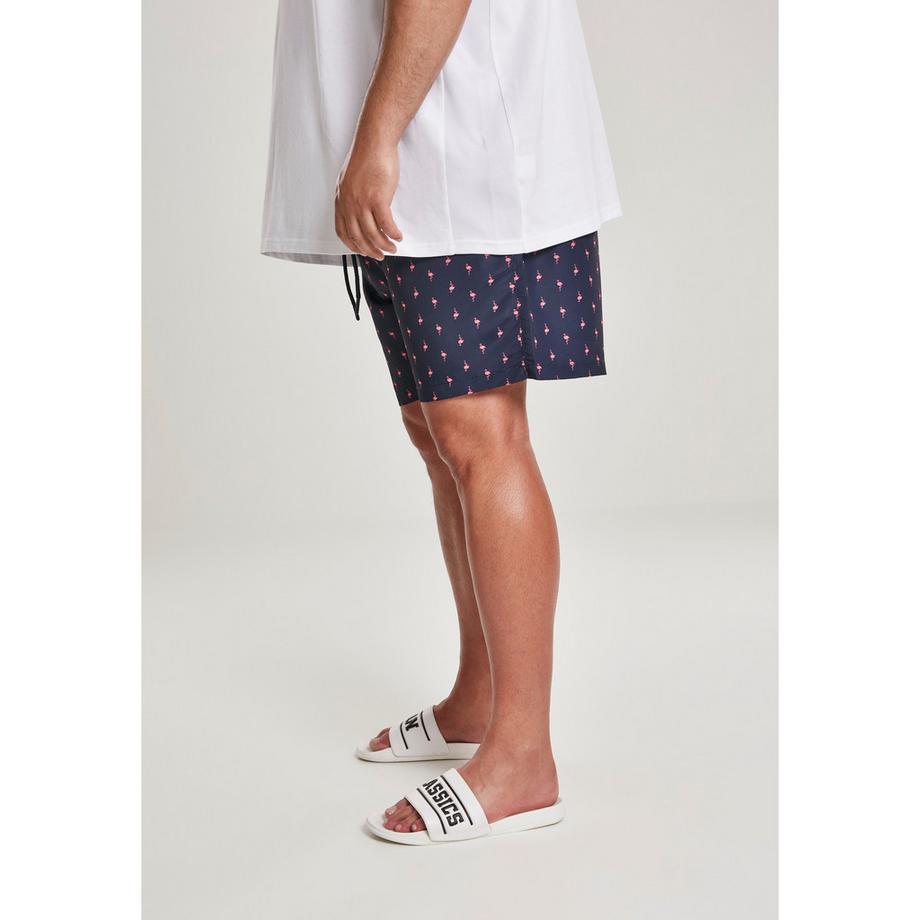 URBAN CLASSICS Basic Muster Badeshorts Grosse Grössen  