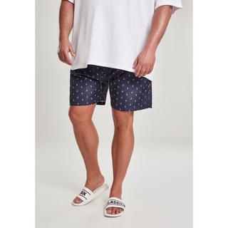 URBAN CLASSICS Basic Muster Badeshorts Grosse Grössen  
