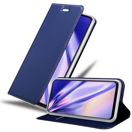 Cadorabo  Housse compatible avec Samsung Galaxy M20 - Coque de protection avec fermeture magnétique, fonction de support et compartiment pour carte 