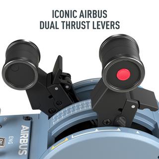 THRUSTMASTER  TCA Quadrant Airbus Edition Noir, Bleu simulation de vol PC 