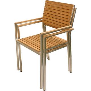 mutoni pleasure Garten Essgruppe Denver I Teak natur (6-tlg)  