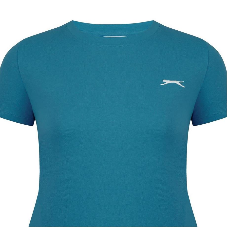 Slazenger Aderentes T-Shirt mit Rundhalsausschnitt  