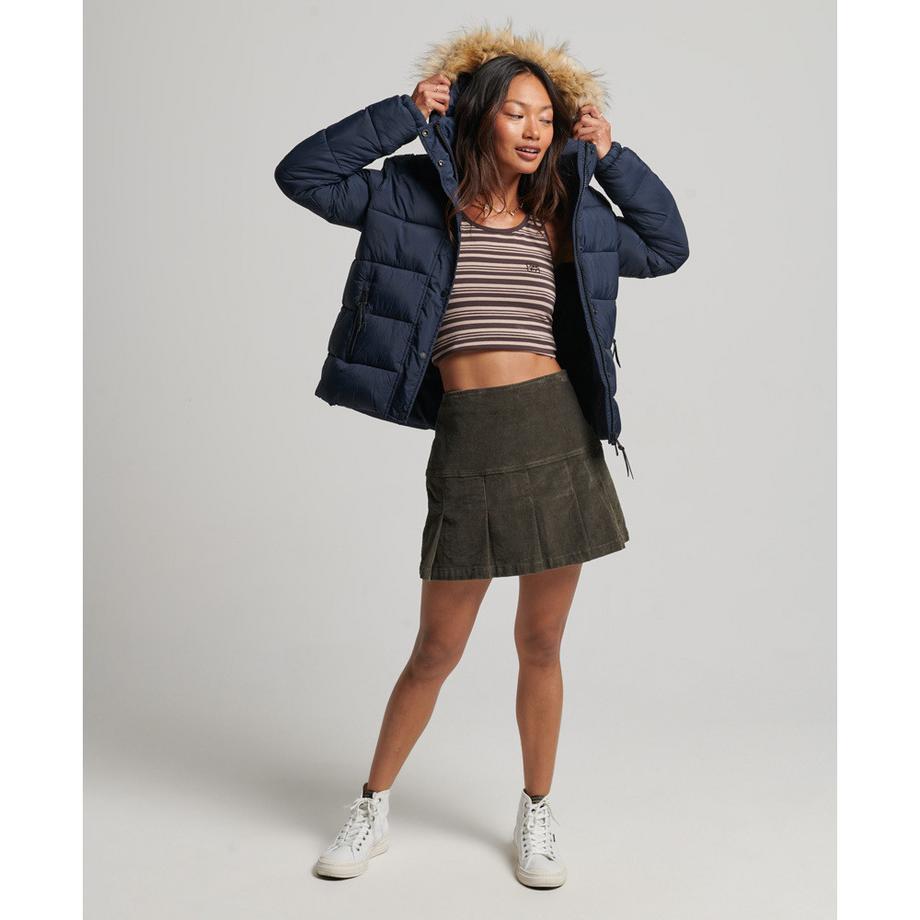 Superdry Daunenjacke mit Kapuze  