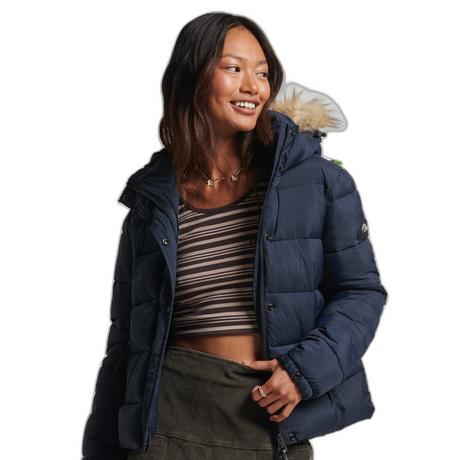 Superdry  daunenjacke mit kapuze, damen 