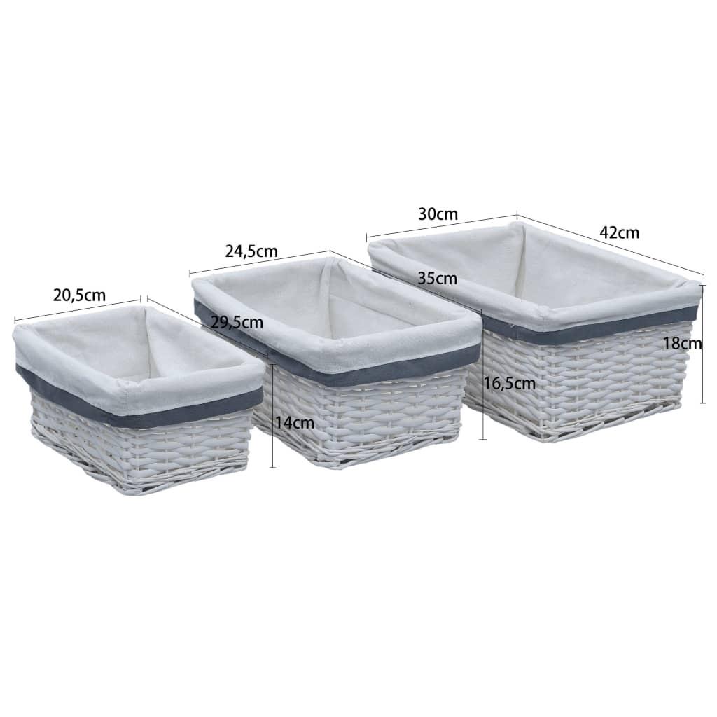 VidaXL Korb weidenrute  