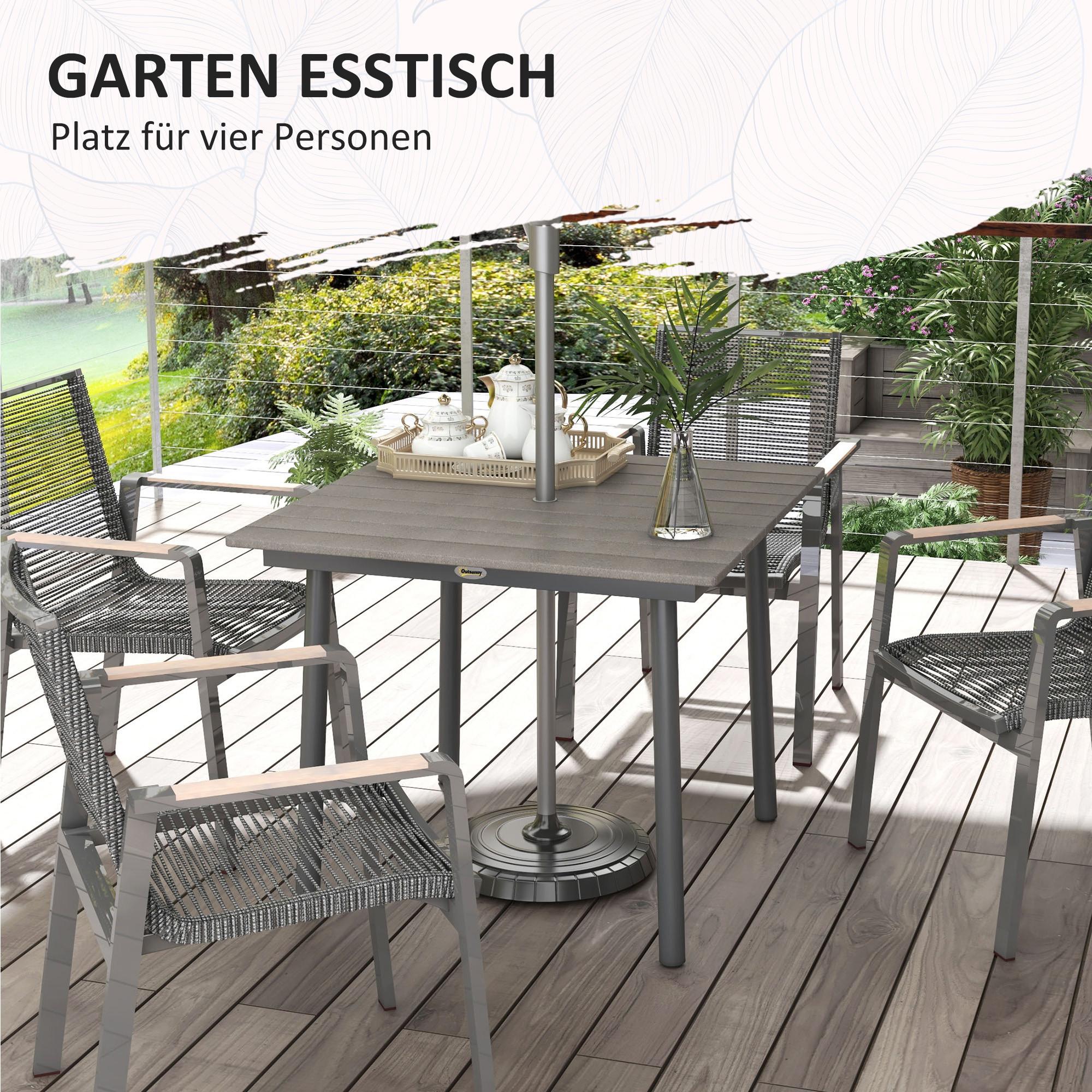 Outsunny Gartentisch  