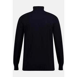 JP1880  Maglione polo da sci con collo alto e zip 