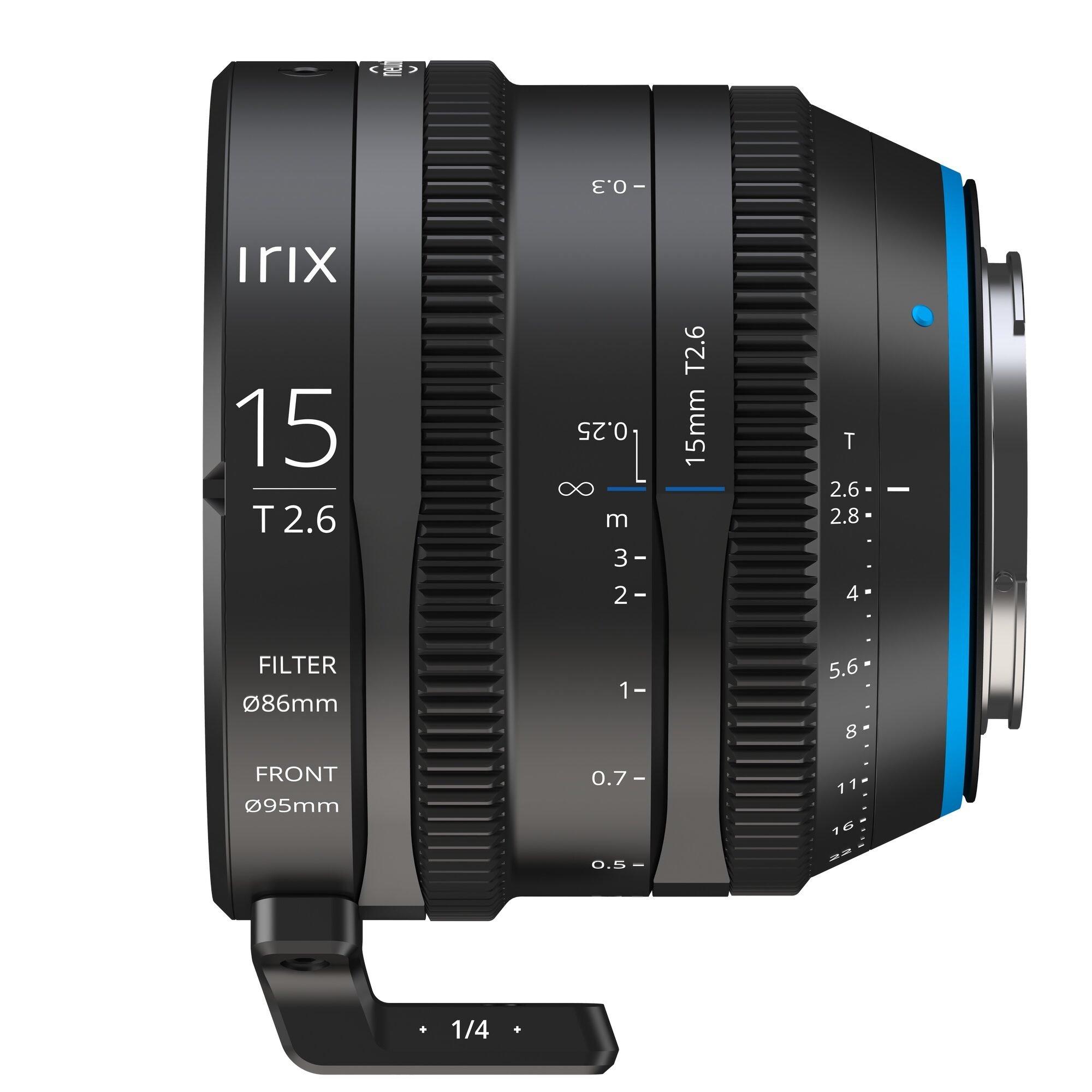 Irix  Irix 15mm T2.6 Cine MILC Ultraweitwinkelobjektiv Schwarz 