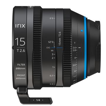Irix 15mm T2.6 Cine MILC Obiettivo ultra-ampio Nero