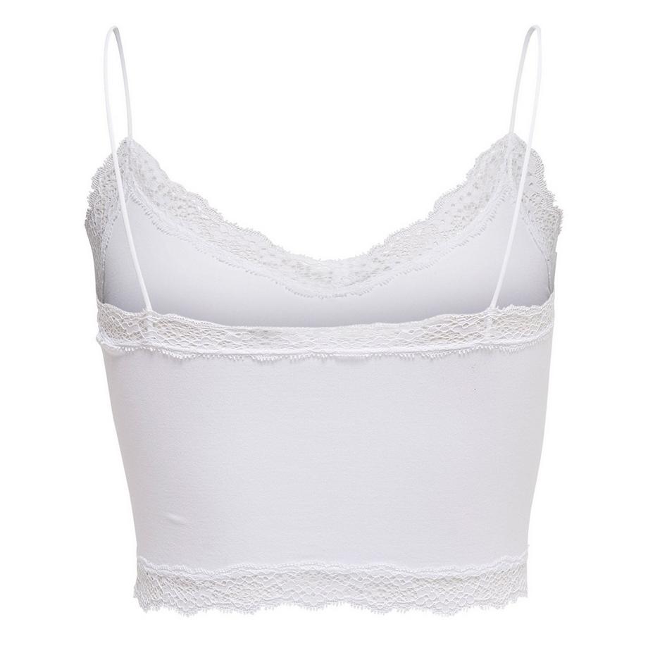 ONLY Vicky Lace Seamless Cropped Top  