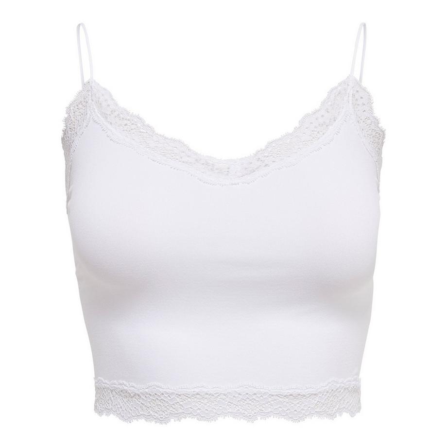 T-Shirt  1er Pack Bequem sitzend-ONLVICKY LACE SEAMLESS CROPPED TOP