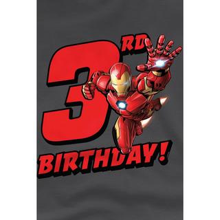 Iron Man  TShirt  3 Geburtstag 