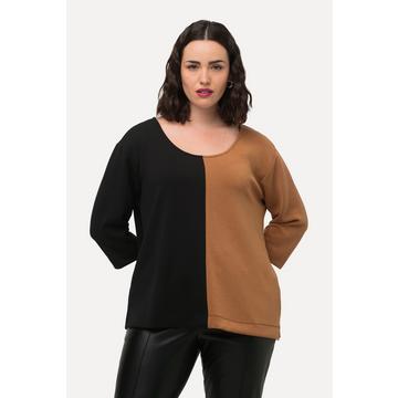 Sweatshirt, Rundhals, 3/4-Arm camel