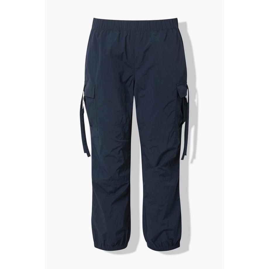 Ulla Popken Pantalon Cargo Style Militaire Taille Élastique Cordon  