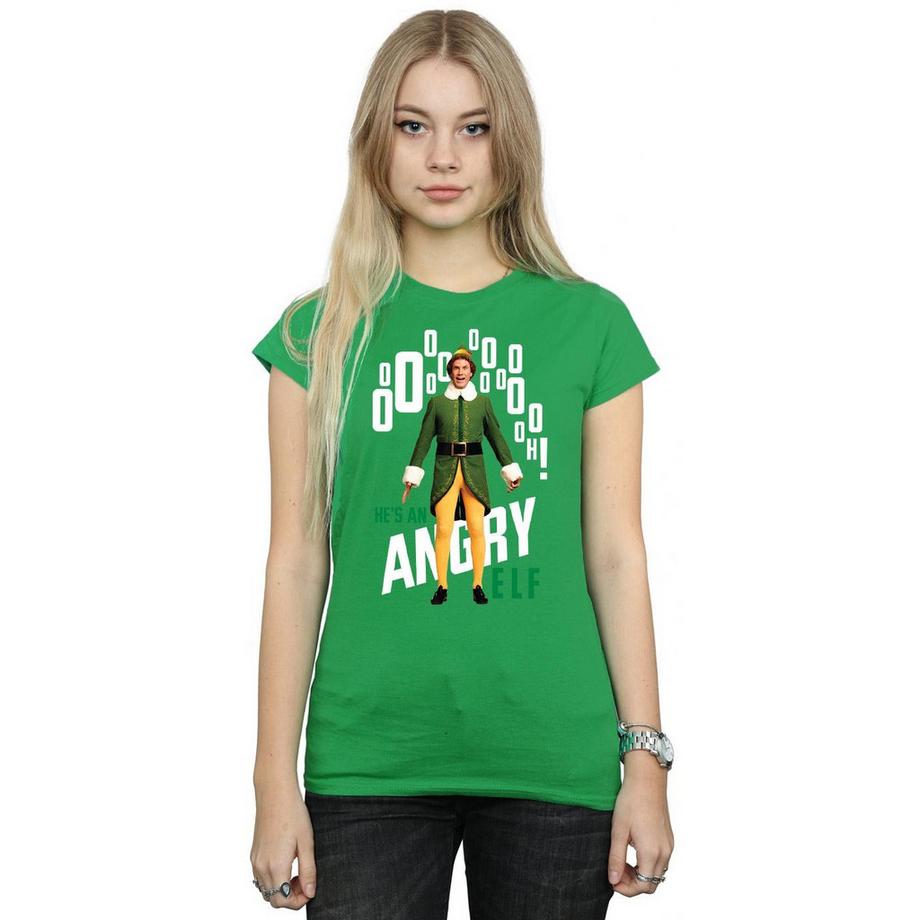 Elf Angry T-Shirt Imprimé Graphique  