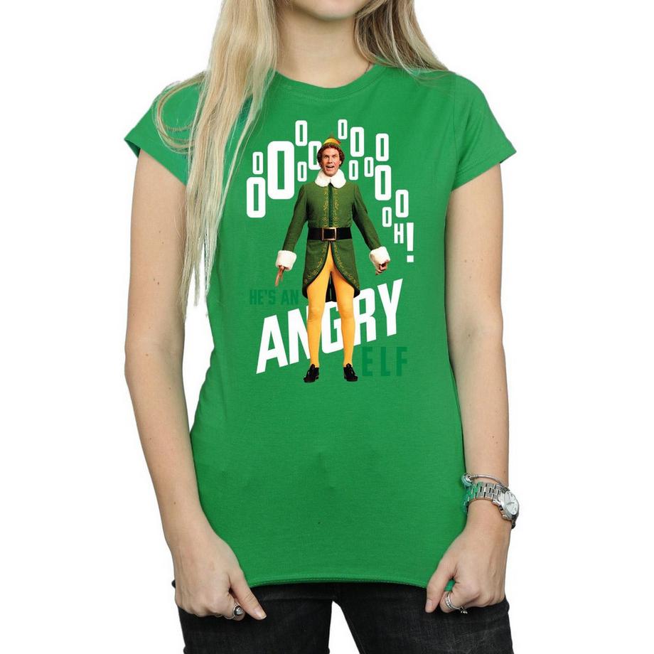 Elf Angry T-Shirt Imprimé Graphique  