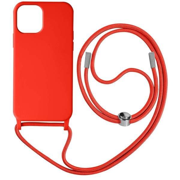 Avizar  Coque cordon iPhone 12 Pro Max Rouge 