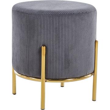 Tabouret Flubstix gris or 35