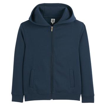 Kapuzensweatjacke mit Reissverschluss