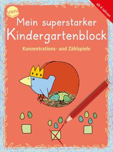 Mein superstarker Kindergartenblock. Konzentrations- und Zählspiele Thabet, Edith; Roth, Lena; Schmiedeskamp, Katja; Reese, Viola (Illustrationen); Schmiedeskamp, Katja (Illustrationen) Copertina rigida 