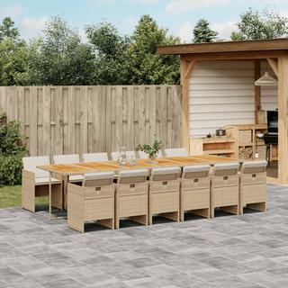 VidaXL Garten essgruppe poly-rattan  