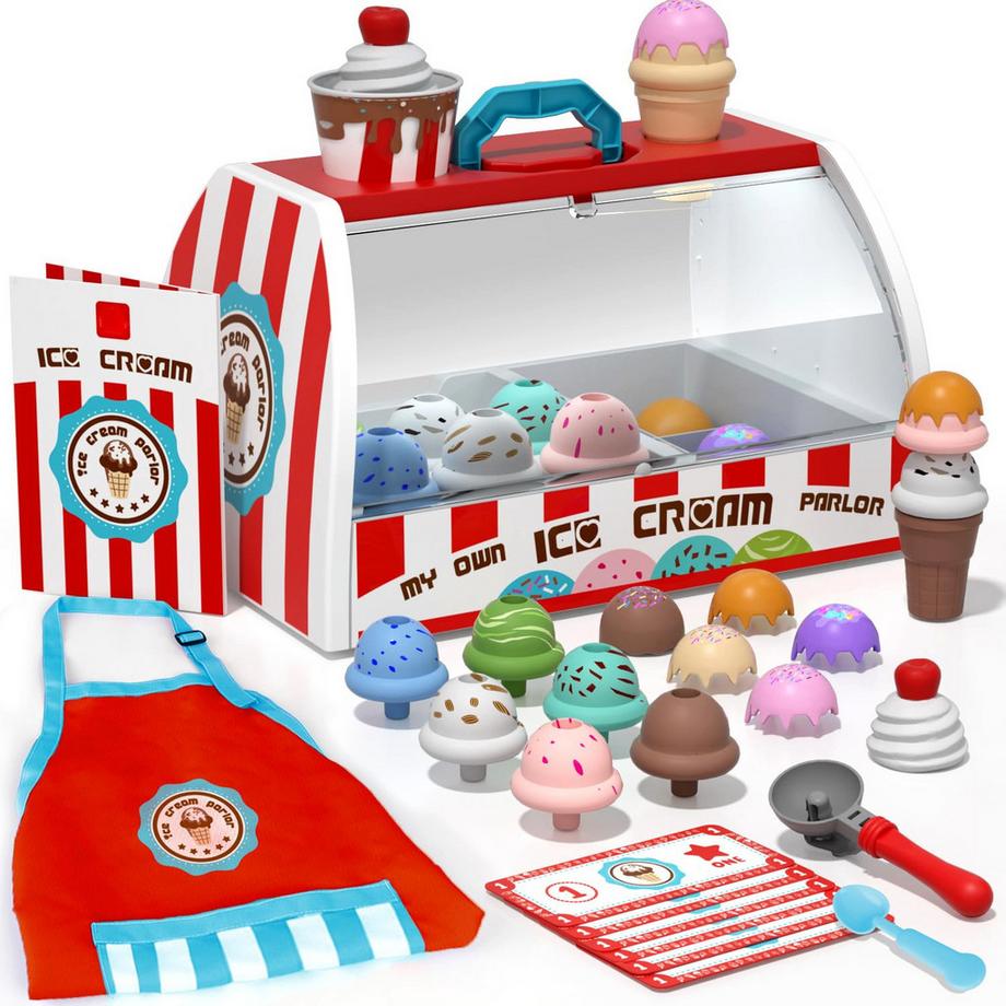 Eisdiele für Kinder, Ladenzubehör, Händlerzubehör, Eisladen