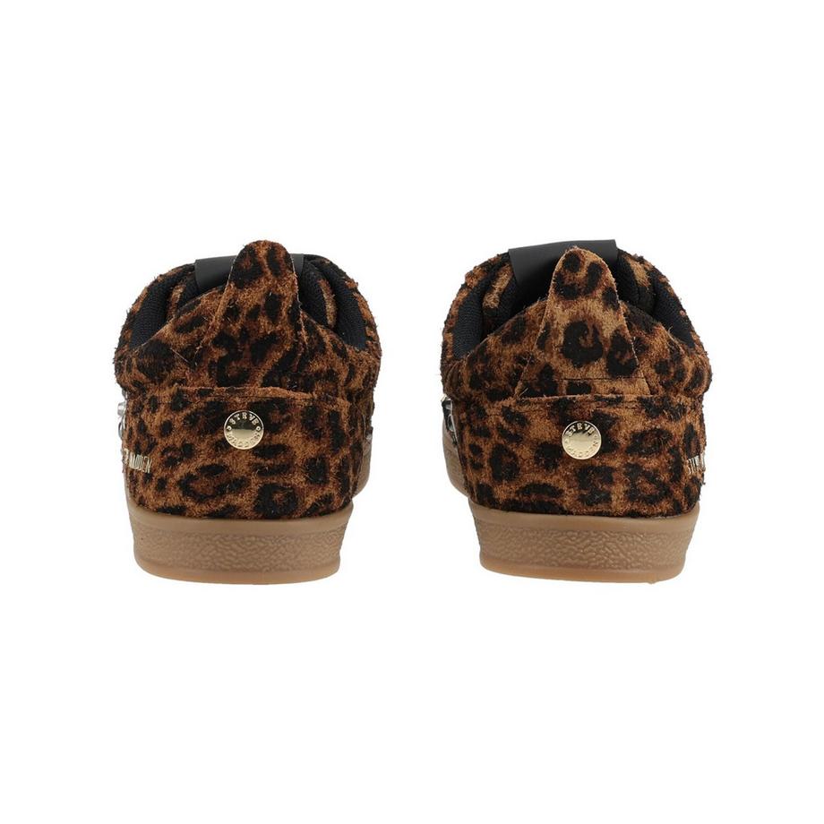 STEVE MADDEN Leopard Print Sneaker mit Nieten-Detail  