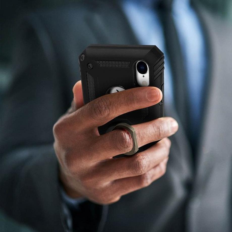 Avizar  Cover Antiurto iPhone XR Nero 