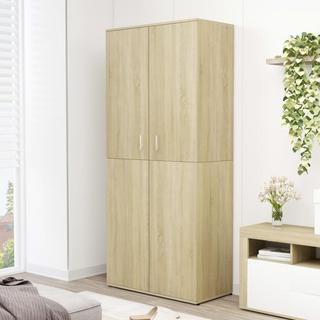 VidaXL Armoire à chaussures bois d'ingénierie  