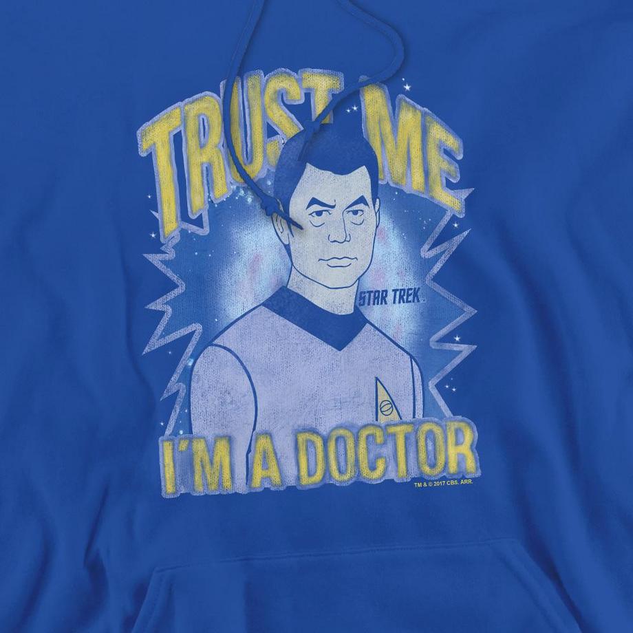 Star Trek Doctor Felpa con cappuccio  