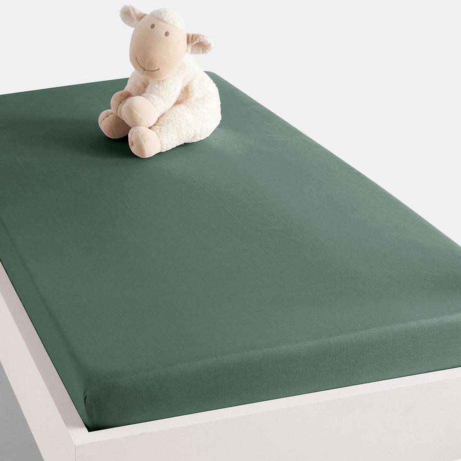 Drap housse en coton