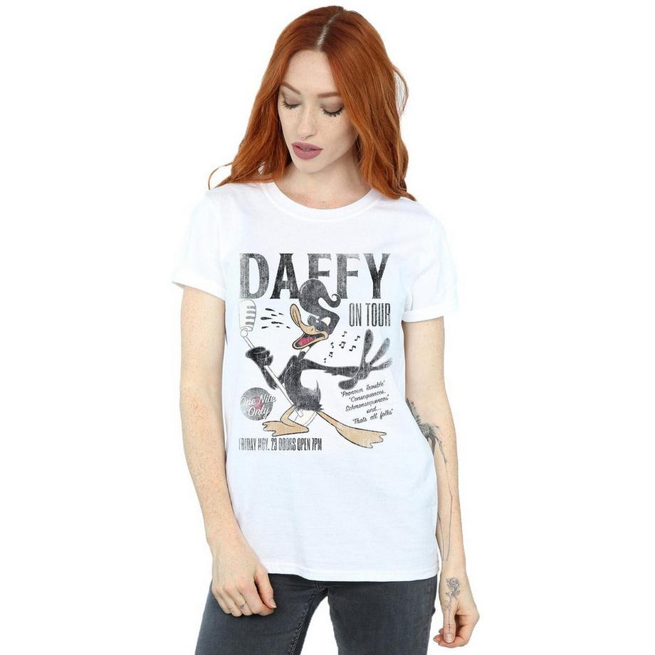 LOONEY TUNES Daffy Duck On Tour T-Shirt  
