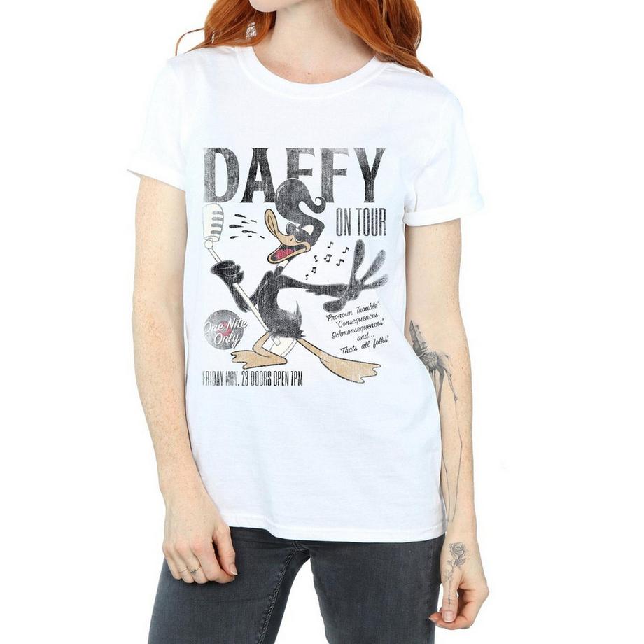 LOONEY TUNES Daffy Duck On Tour T-Shirt  
