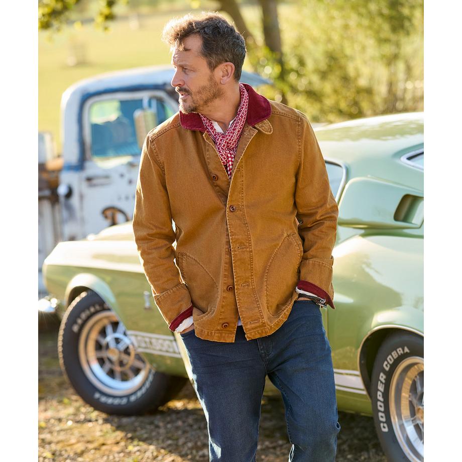 Joe Browns Veste Workwear en Toile Délavée  