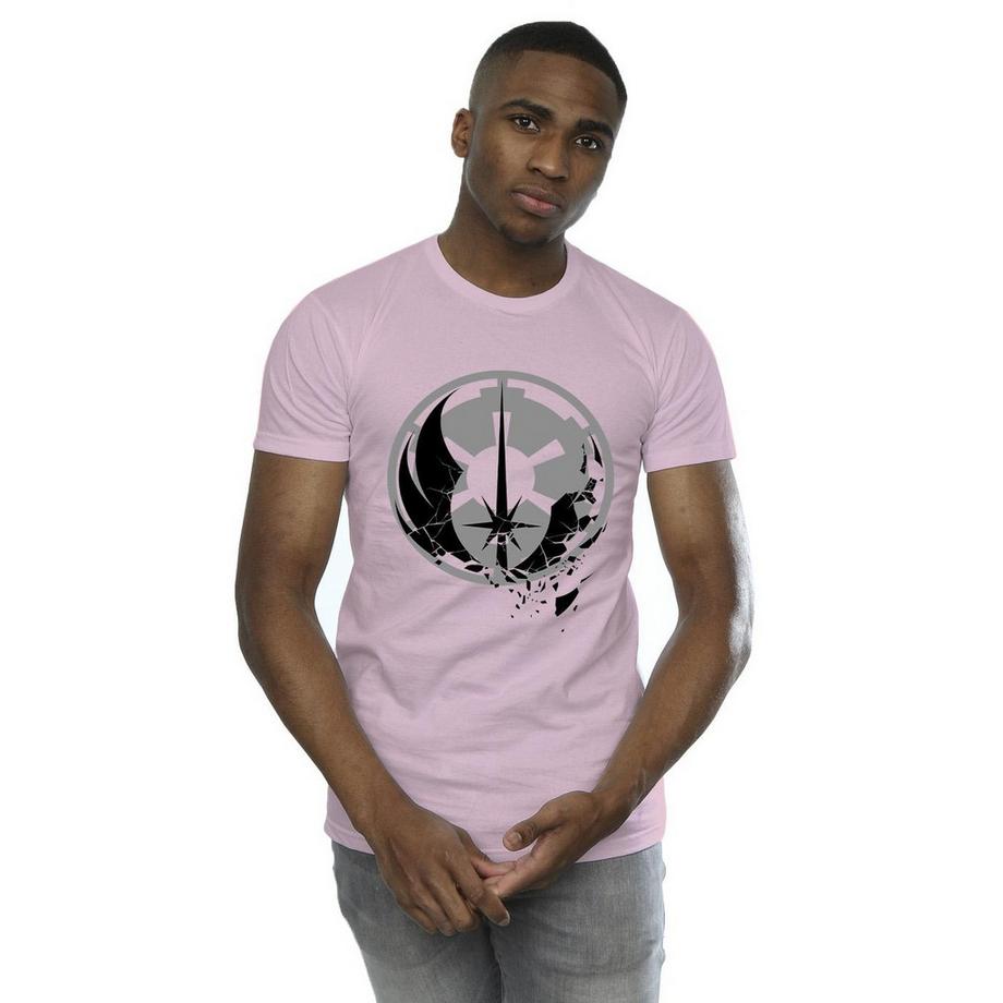 STAR WARS Star Wars Galaktisches Imperium und Jedi-Orden Symbol T-Shirt  