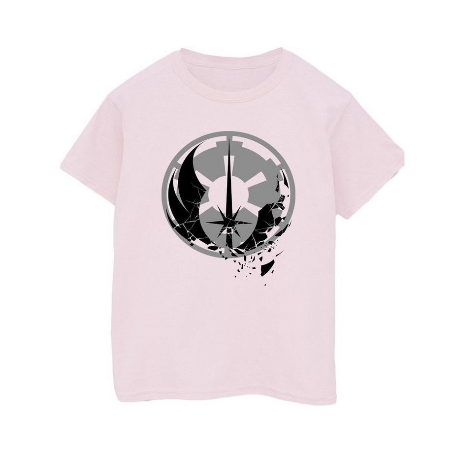 STAR WARS Star Wars Galaktisches Imperium und Jedi-Orden Symbol T-Shirt  