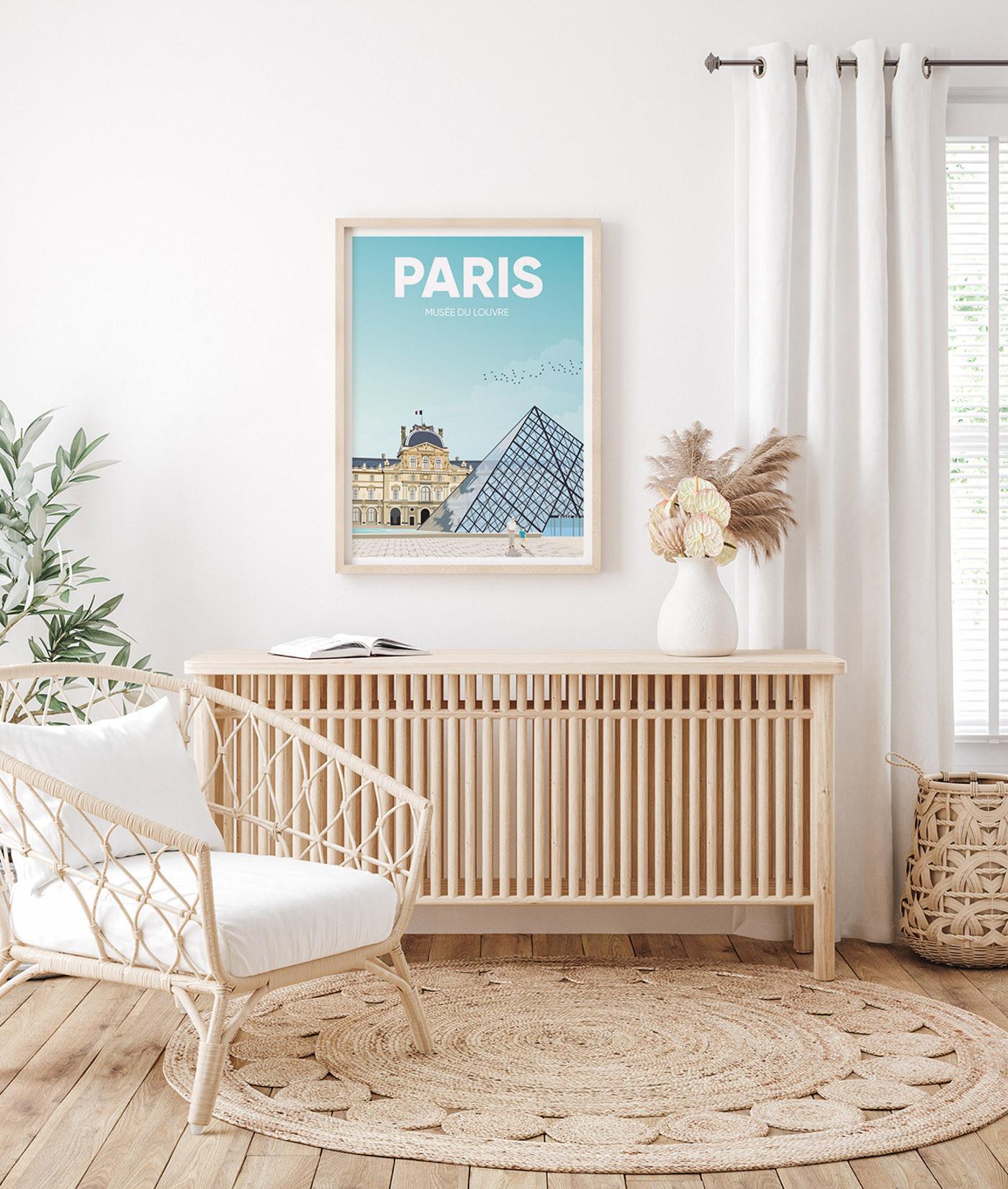 La-Jonx Le Louvre - Découvrir l'Histoire - Poster  