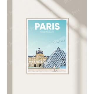 La-Jonx Le Louvre - Découvrir l'Histoire - Poster  